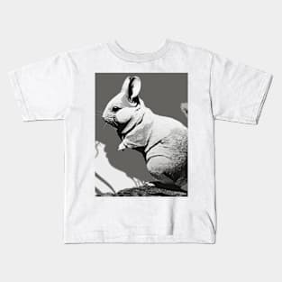 Chinchillas Shadow Silhouette Anime Style Collection No. 12 Kids T-Shirt